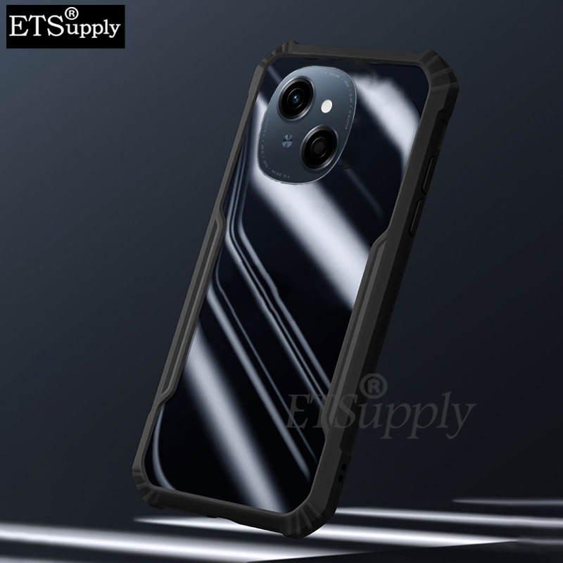 Phone%20case%20Tecno%20Spark%20Go%201%20Transparent%20Clear%20Air%20Protector%20Soft%20Frame%20Hard%20Shockproof%20Armor%20Back%20cover%20Tecno%20Spark%20GO%201%20case%20-%20Image%204
