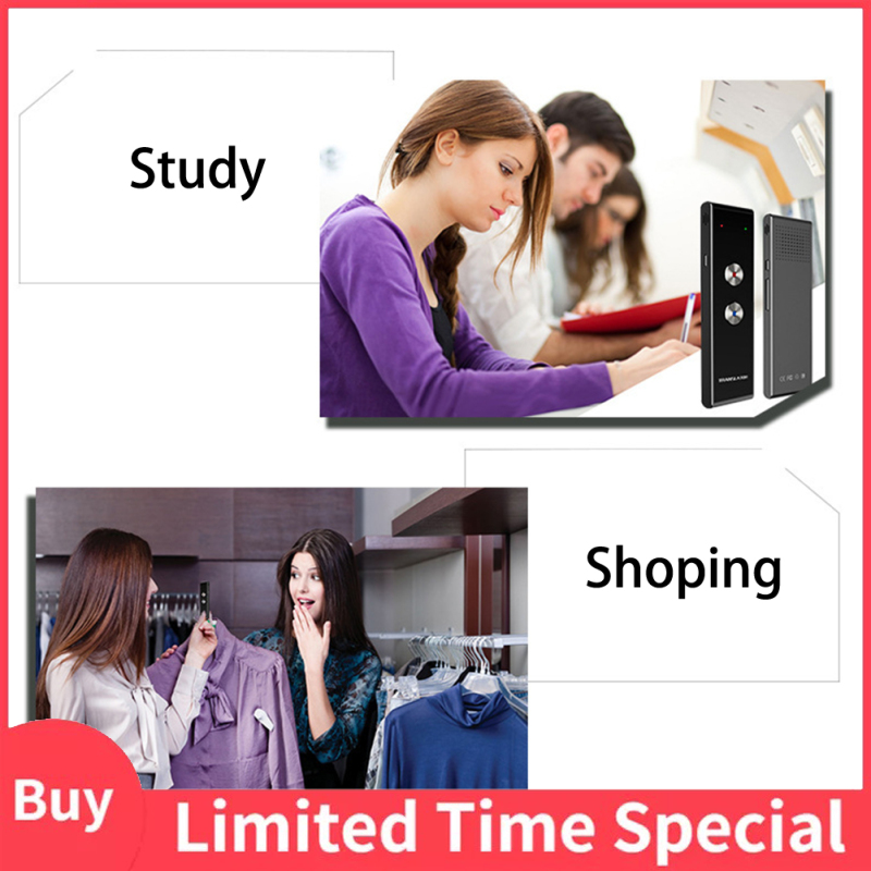 Smart Translator Intelligent Speech Translation Machine Simultaneous Translation 40 Language For Interpreter Tourism