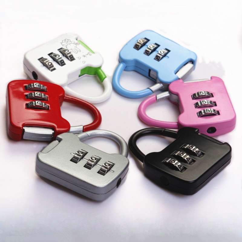 Password Lock Luggage Padlock Combination Lock Metal Lock Travel Lock