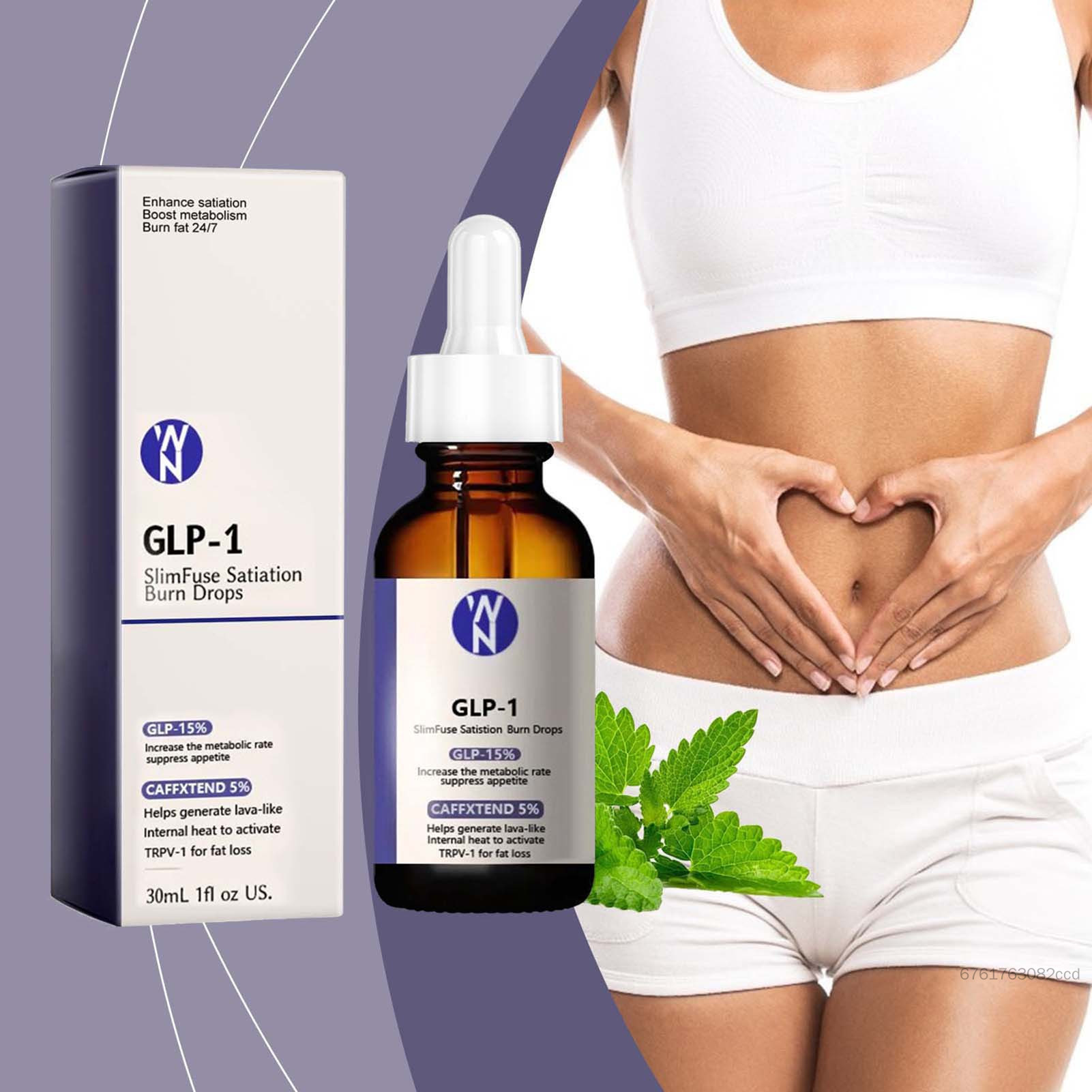 napharm glp 1 slimfuse satiation burn drops Natravor GLP-1 Burning Carb Blocker for Women & Men (3PCS) 3Pcs Glp-1 Slimfuse Satiation Burning