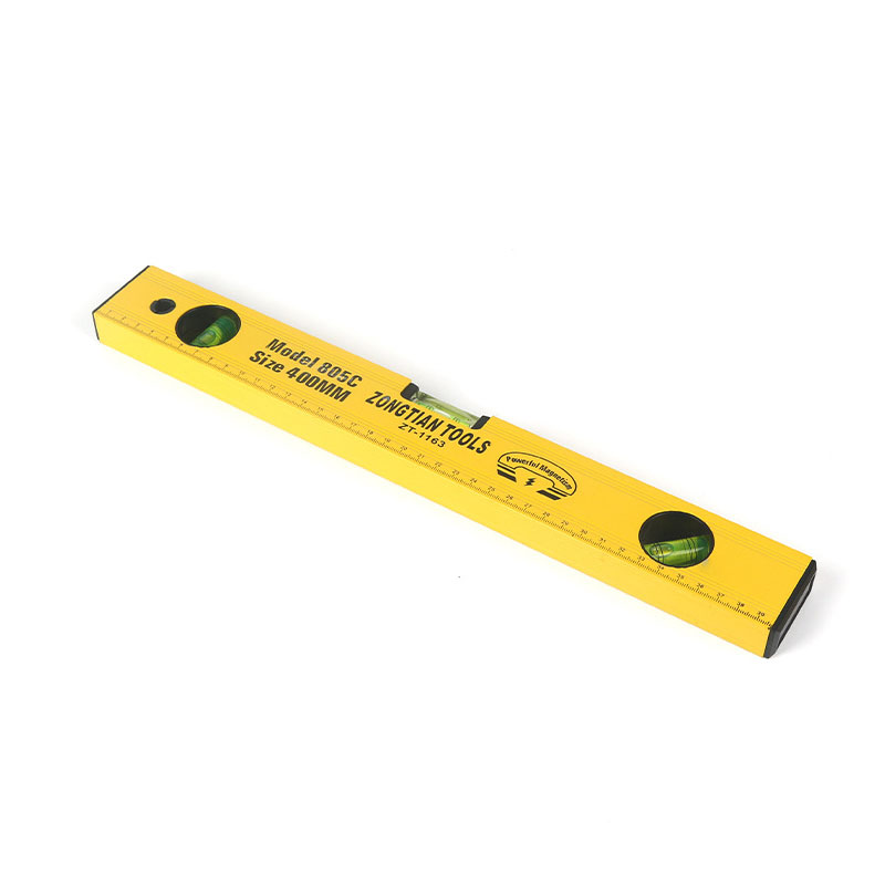High-precision aluminum alloy horizontal ruler solid strong magnetic horizontal ruler Professional household measurement ruler