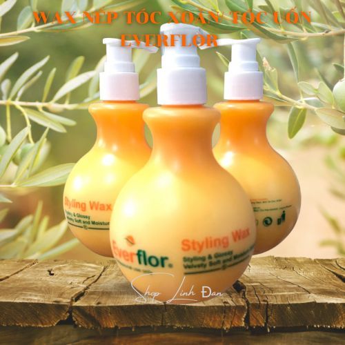 Wax Tạo Nếp Tóc Uốn Everflor, Gel tạo kiểu tóc 250ml