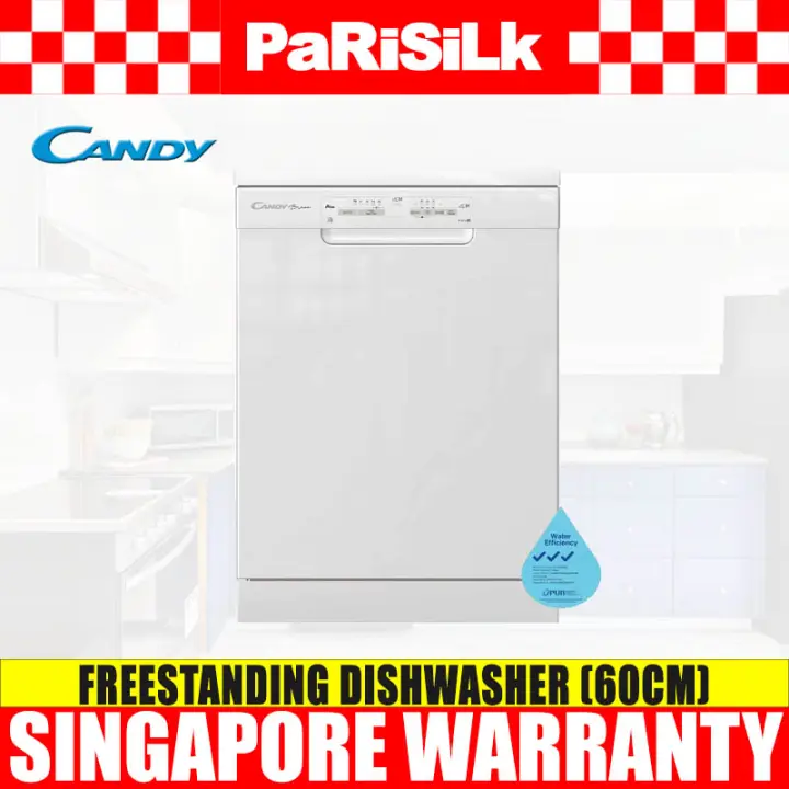 (Bulky) Candy CDPN 1L390PW-80 Free Standing Dishwasher (60CM)