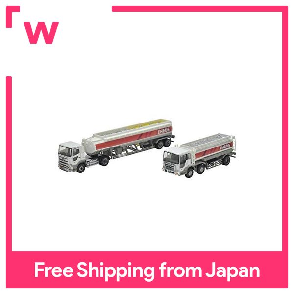 Tomytec The Truck / Trailer Collection ENEOS Tank Truck Set Diorama ...