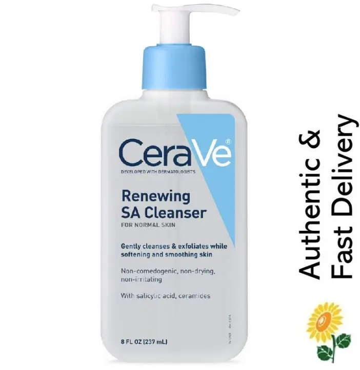 cerave sa renewing cleanser
