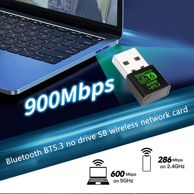 AX900%20WiFi%206%20USB%20Bluetooth%205.3%20Adapter%202in1%20Dongle%20Dual%20Band%202.4G&5GHz%20USB%20WiFi%20Network%20Wireless%20Wlan%20Receiver%20DRIVER%20FREE%20XUANTING%20-%20Image%202