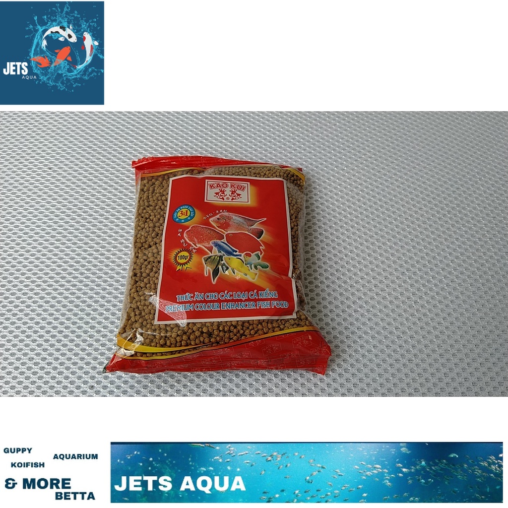 Thức ăn cá cảnh Kaokui, bịch 100gr.