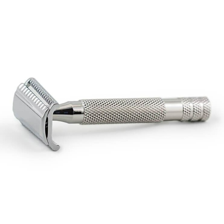 Safety Razor Metal Double-edged Shaving Razor Manual Mustache Removal Traditional Shaving Tool For Hotel Home Travel. 