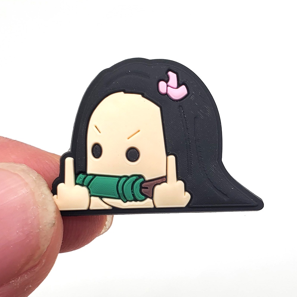 Yt3 Giày Crocs Hoạt Hình Demon Slayer Charms Tanjiro Nezuko Jibbitz DIY Trang Trí Giày Crocs TY3