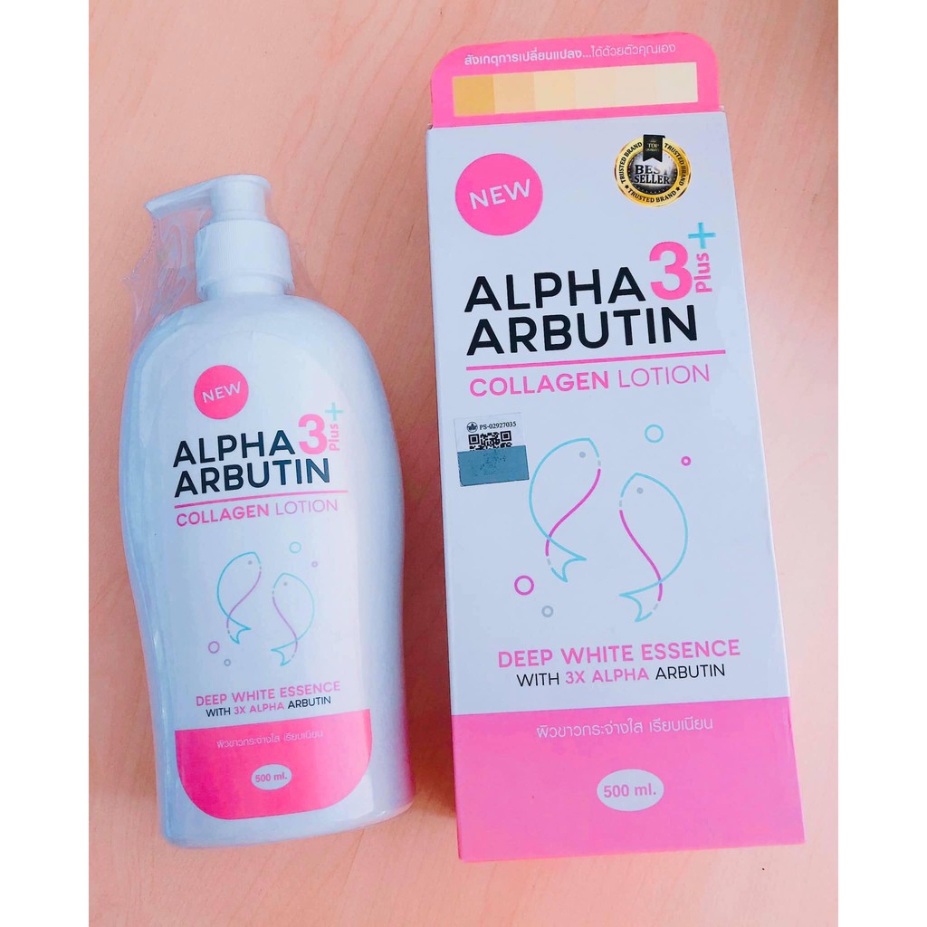 Sữa Dưỡng Thể Alpha Arbutin 3 Plus Collagen Lotion