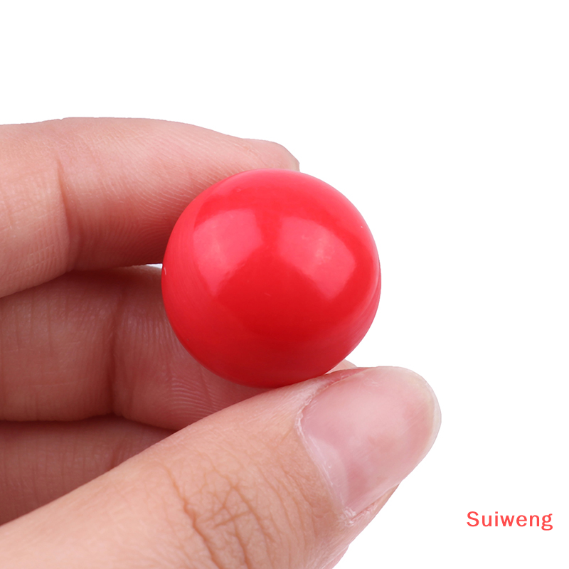 Suiweng nhựa màu đỏ m4/M5/m6/m8/M10/M12 chủ đề hình quả bóng Đầu kẹp nắm vặn đai ốc