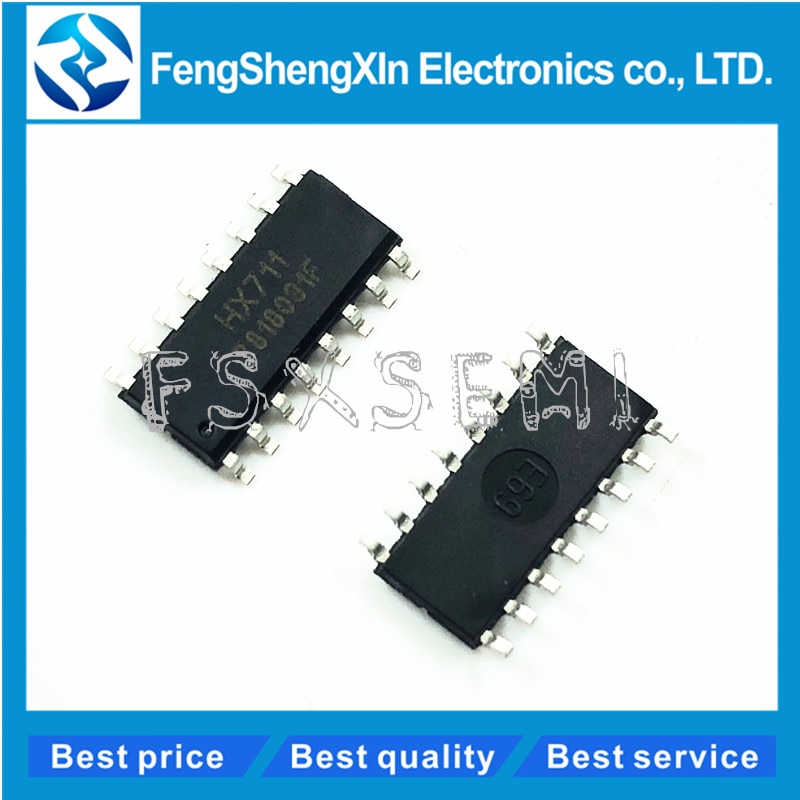 5pcs/lot HX711 SOP-16  weighing sensor IC