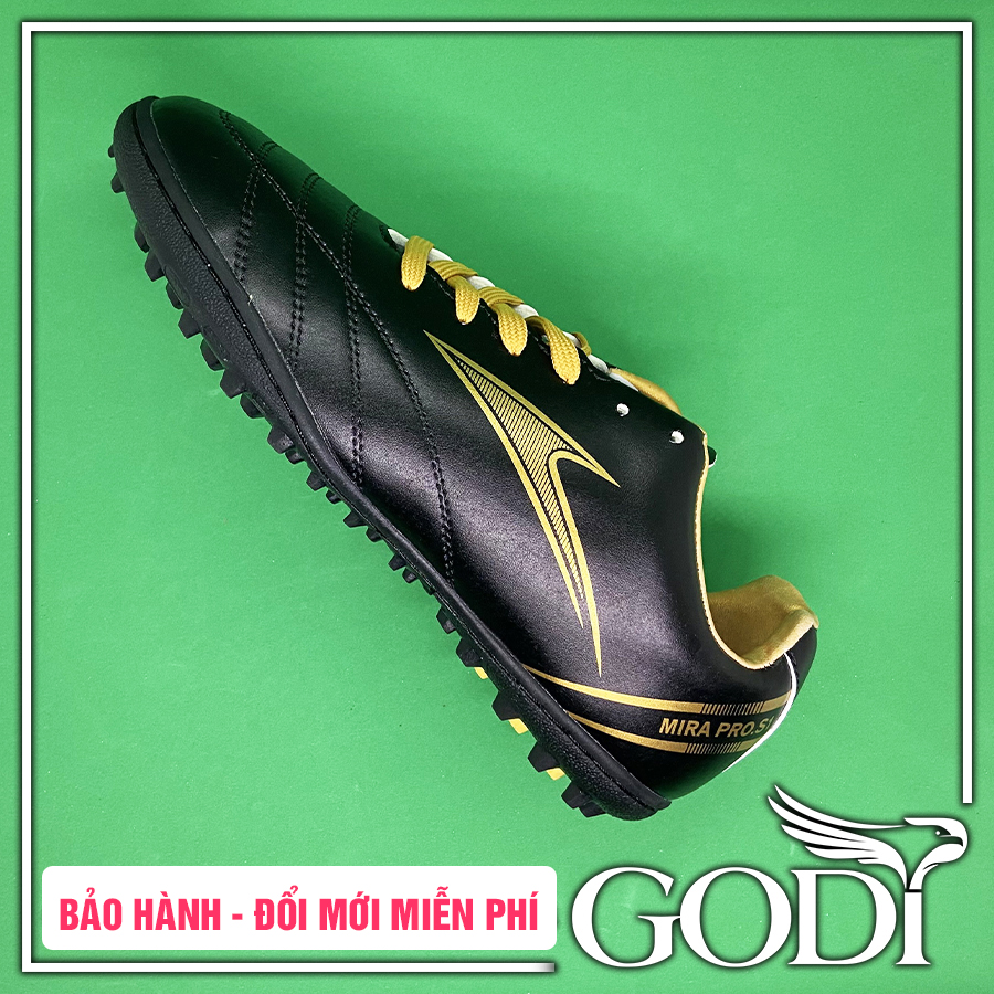 Giày đá bóng sân nhân tạo màu đen Giày đá banh màu đen Godi Sport thumbnail