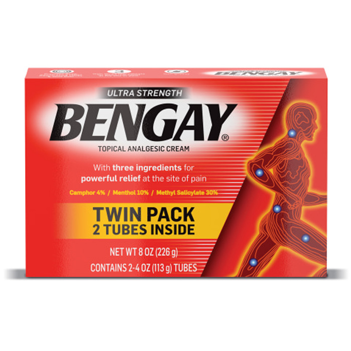 Dầu xoa bóp Ultra Strength Bengay - Hộp 2 tuýp 113g