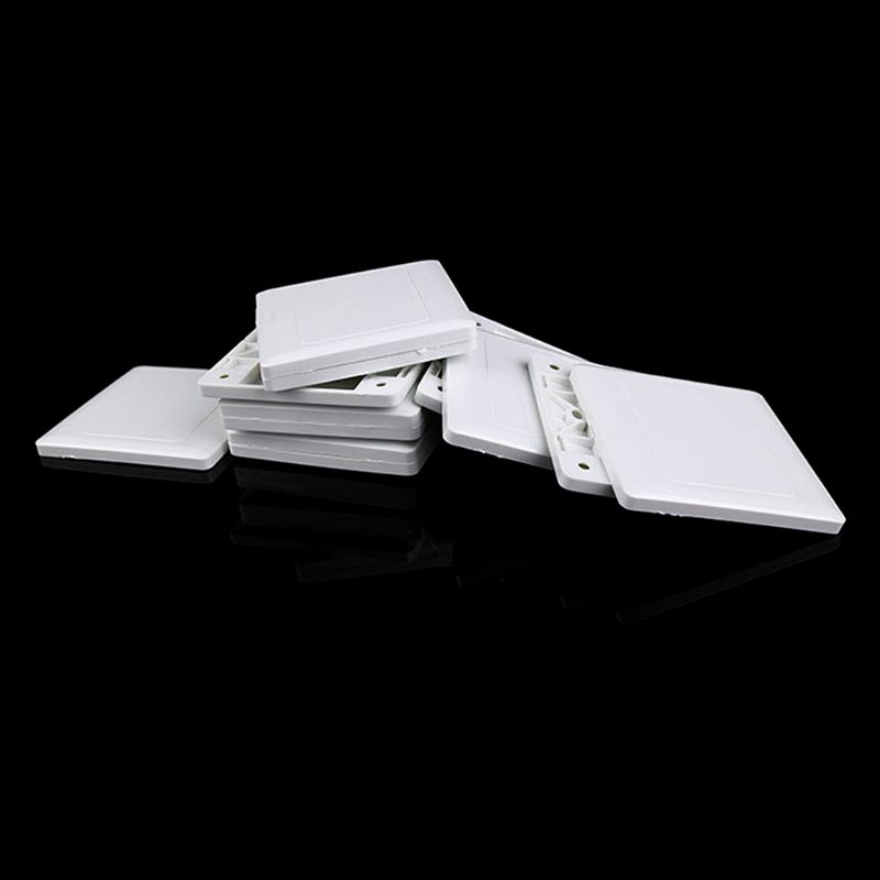 【New arrival 】 Electric Wall Switch Socket Blank Cover Panel Whiteboard ABS Outlet Plate Bezel