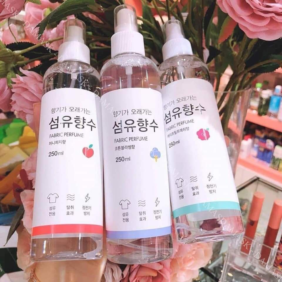 Xịt thơm quần áo quốc dân của Hàn Quốc.