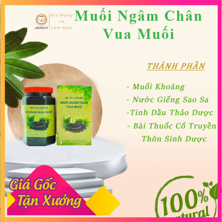 Muối Ngâm Chân SInh Dược  Vua Muối