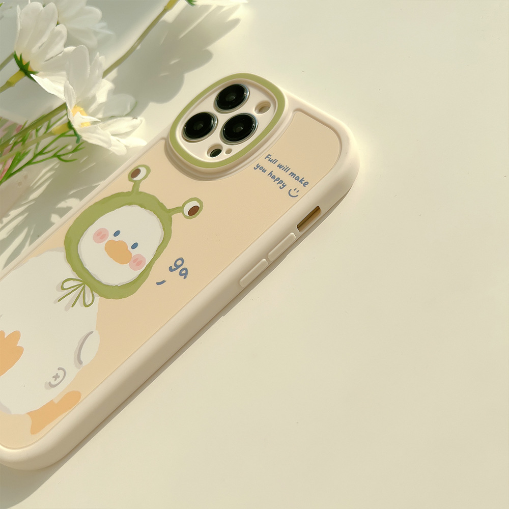 Cute Duck Pattern Phone Cases Soft TPU Back Cover For iPhone 14 Pro Max iPhone 14 Plus iPhone 13 Pro Max Iphone 13 mini iPhone 12 Pro Max Iphone 12 mini 11 Pro Max XS Max XR 7 Plus 8 Plus SE Silicone shockproof phone case Ready Stock🌟