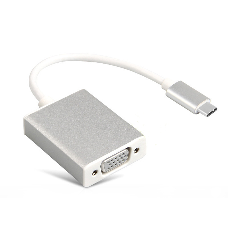 Cáp chuyển đổi USB Type C sang VGA - Cáp chuyển Type C to VGA