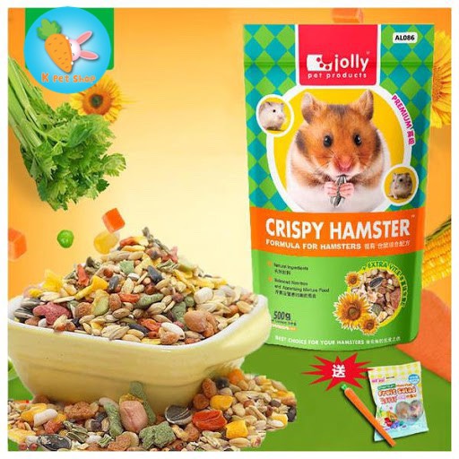 Thức ăn Crispy Hamster Thức ăn cao cấp hamster Jolly