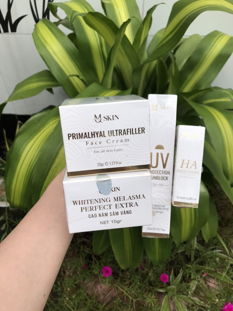 Combo 4 món sâm vàng Mq skin chính hãng