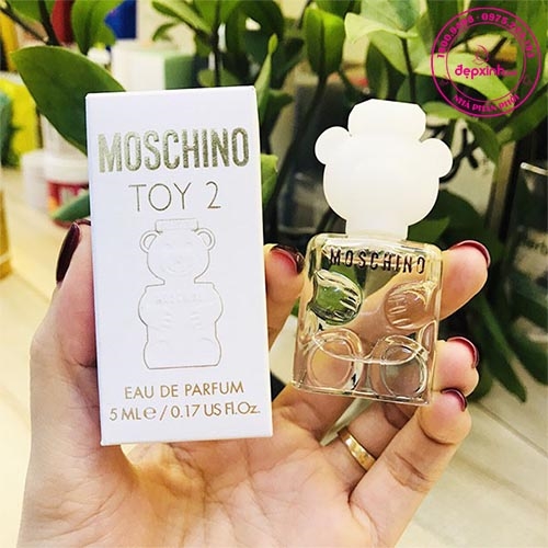 Nước hoa Moschino Toy 2 EDP 5ml gấᴜ trắng chính hãng
