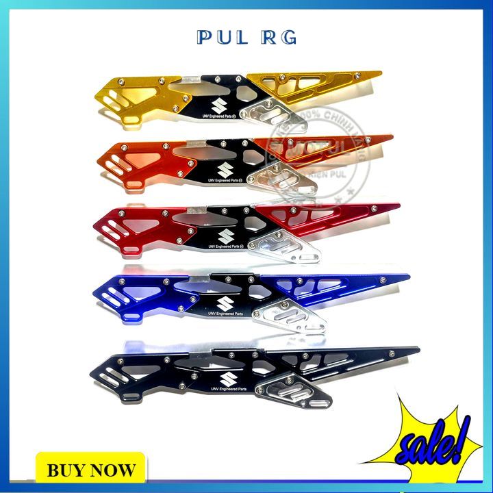 Cacte chắn xích che sên dành riêng cho xe Raider nhôm cnc