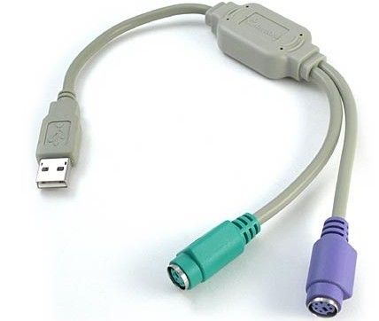 Cáp chuyển USB sang PS2 cho chuột bàn phím cũ