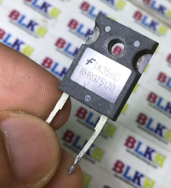 Diode xung rhrg75120 75120 75a 1200v to-247 tháo máy fairchild