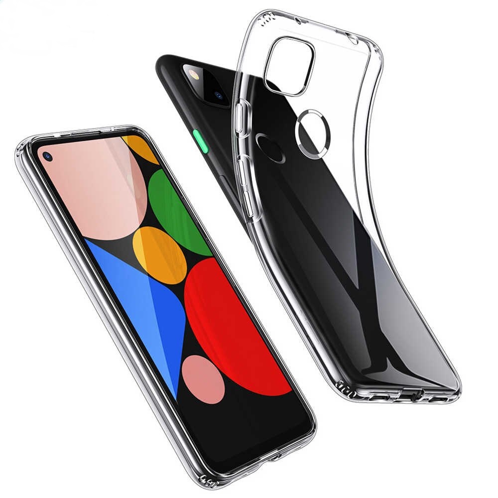 Ốp dẻo trong suốt cho Google Pixel 4A 4G (Hàng loại A)