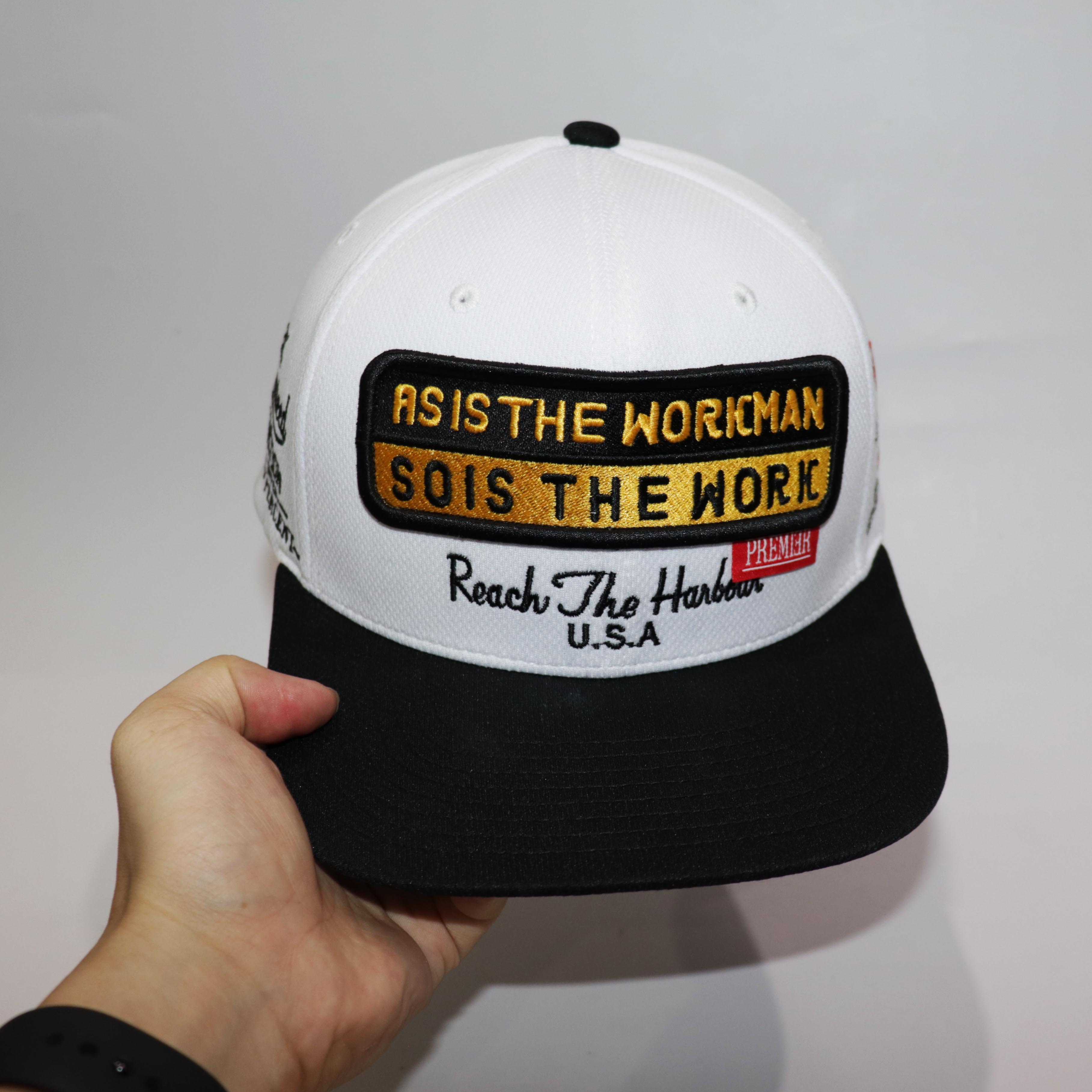 Nón Snapback Pre Trắng Logo So IS The Work- Mũ Lưỡi Trai Nón Kết