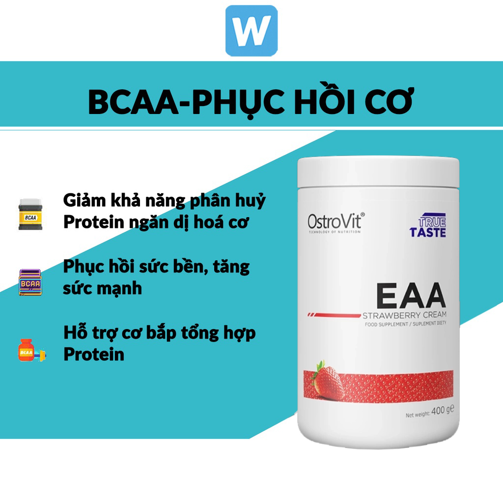 Thực Phẩm Bổ Sung Ostrovit EAA 400G (40 Lần Dùng)