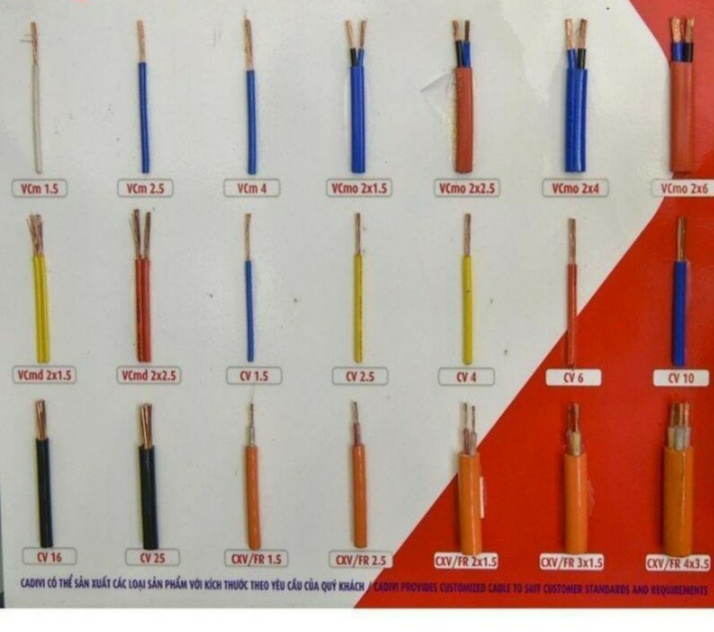 DÂY ĐIỆN ĐÔI 2X1 (32) CADIVI CUỘN 100 MÉT