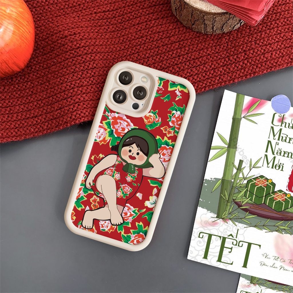 Ốp lưng điện thoại iphone mềm chống sốc girl khăn xanh 6/6s/6pls/6spls/7pls/8/plus/x/xs/xr/11/12/13/14/15/pro/max/promax