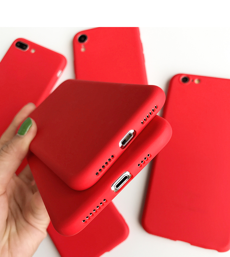 Red%20Matte%20Phone%20Case%20For%20iphone%2012%2013%2011%20Pro%20XS%20Max%20XR%20X%208%207%206S%206%20Plus%20SE%202020%20Silicone%20Cases%20Solid%20Color%20Soft%20TPU%20Back%20Cover%20-%20Image%209