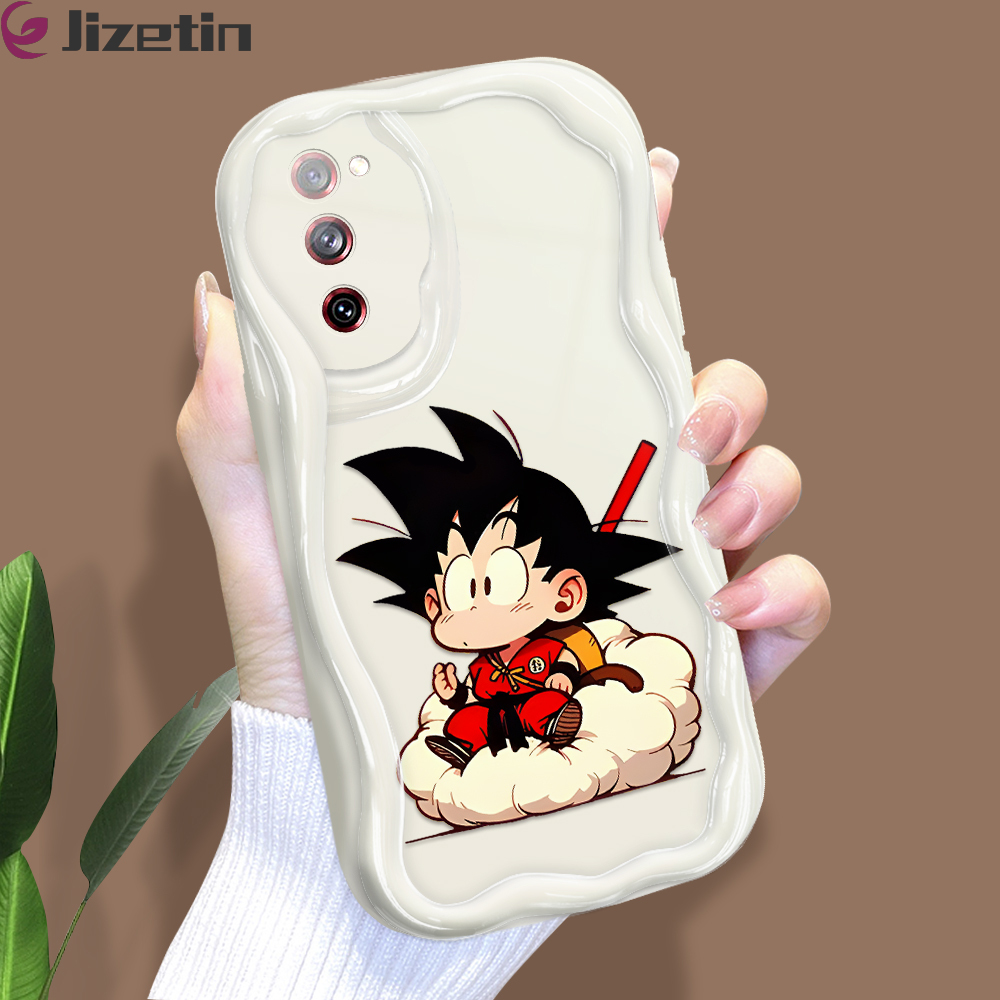 Jizetin%20for%20Samsung%20S20%20FE%204G%205G%20Back%20Cover%20Dragon%20Ball%20Boy%20Cream%20Wavy%20Edge%20Soft%20Silicone%20Phone%20Case%20-%20Image%202