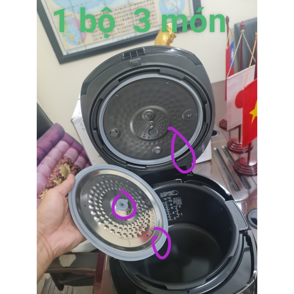 gioăng nồi cơm điện cuckoo mã hvb0680ss