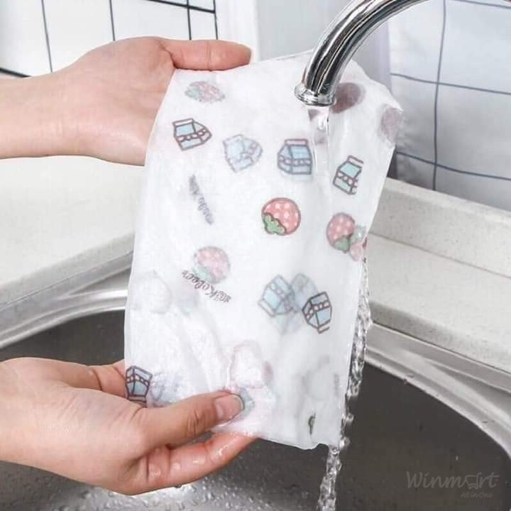 Roll paper wipe kitchen multi-purpose more sheets white super toughness washable được-giấy kitchen wipe-paper serviette