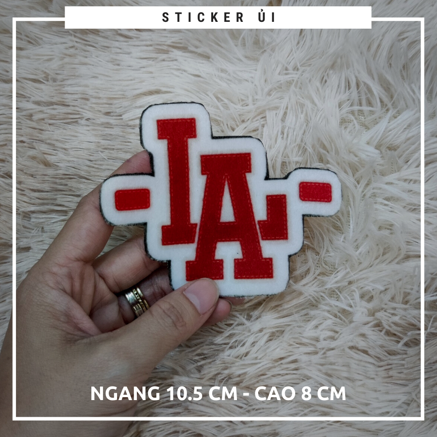 Sticker vải thêu cao cấp - CÓ SẴN KEO ỦI,Patch ủi dùng làm miếng vá ...