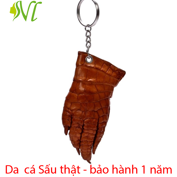 Móc khóa da cá sấu thật 100% (bảo hành 1 năm) - Đẹp Là Vui