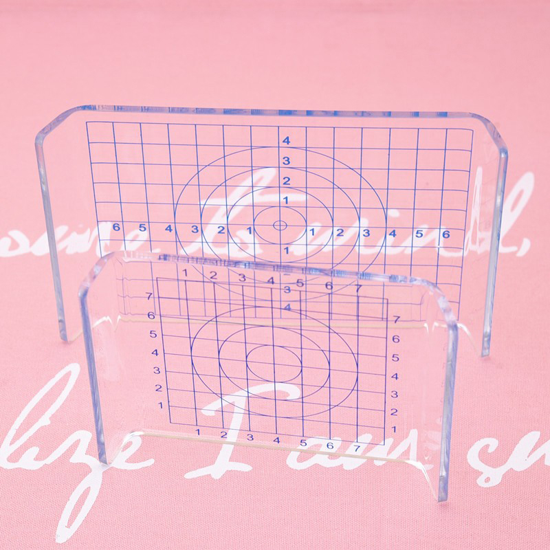 1Pcs Polymer Clay Tools Clay Diy Tool Clear Acrylic Sheet Clay Roller Backing Board Grid For Pottery Plasticine Shaping. 