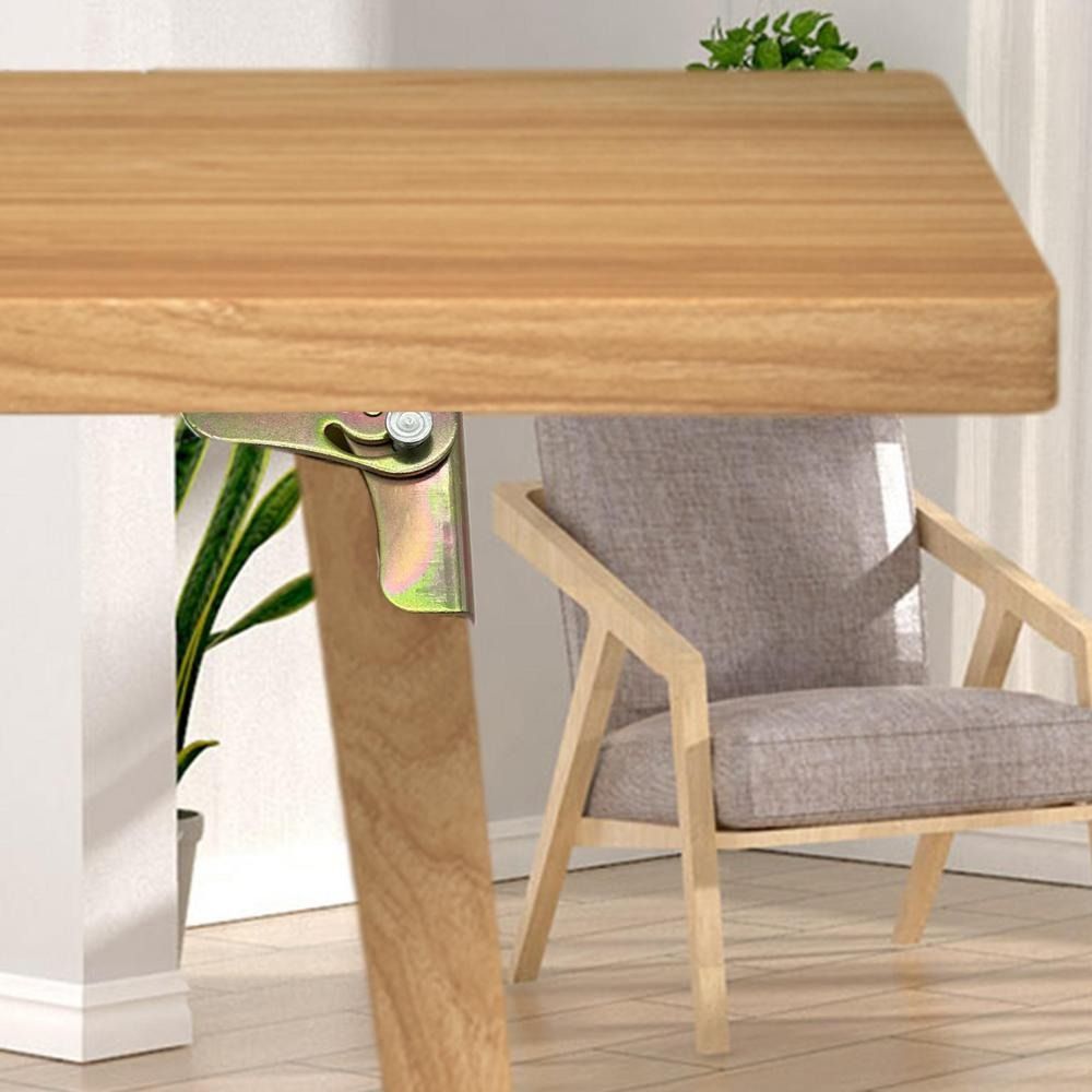 ZENGD Foldable Folding Table Leg Bracket Corrosion Resistance Table Connector Folding Table Legs Hinges Hardware Accessories Metal Sofa