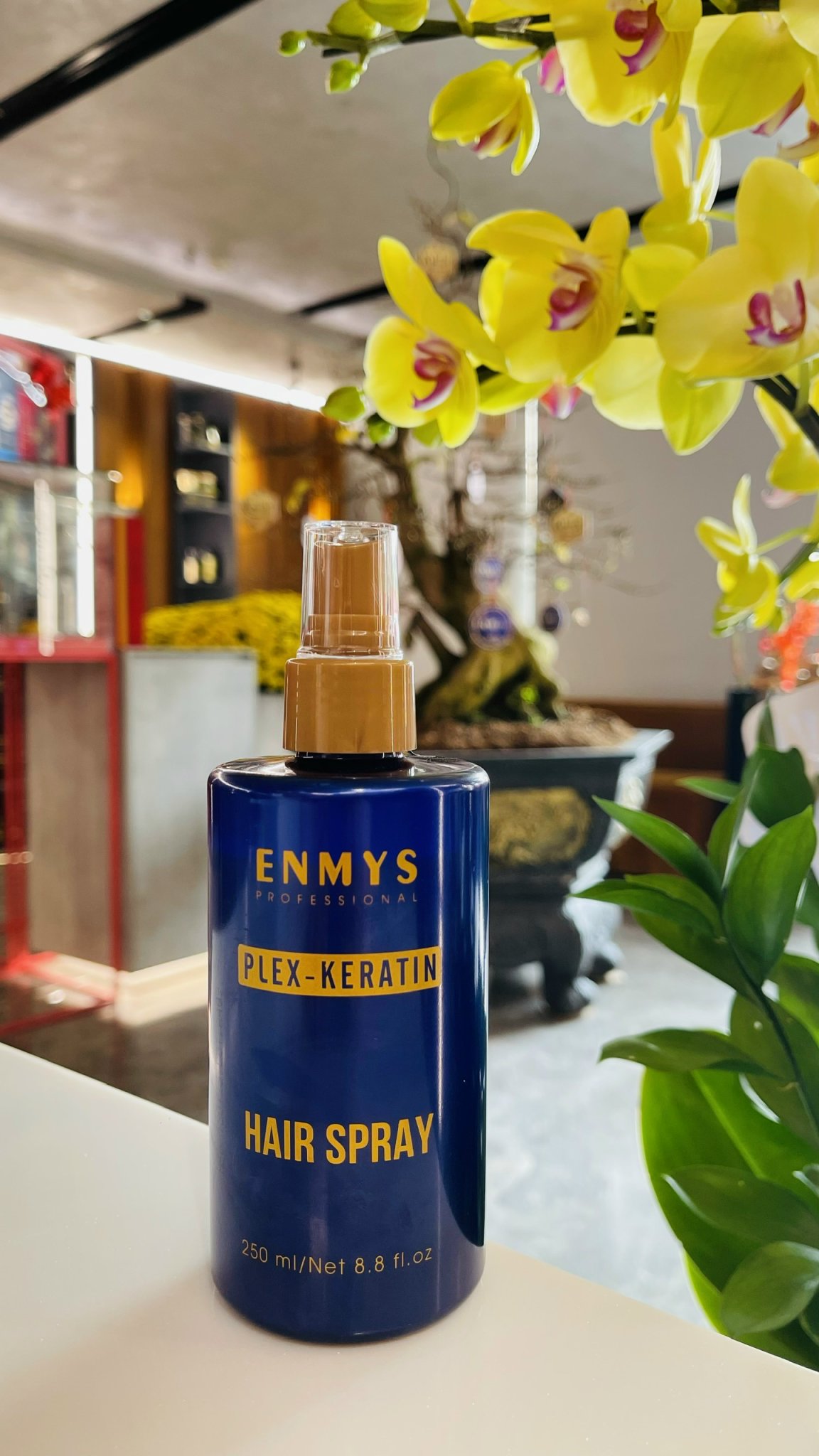 Sữa dưỡng cung cấp keratin cho tóc enmys 250ml - dành cho tóc khô xơ bung xù - hàng công ty