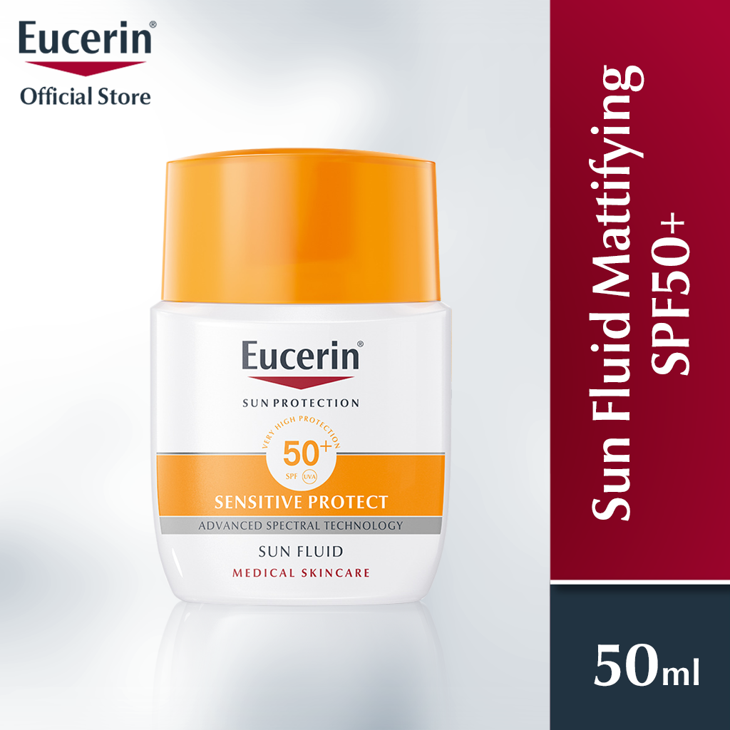 eucerin mattifying fluid spf 50