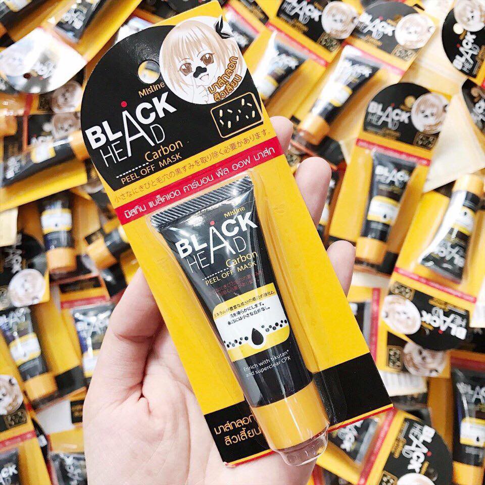 [ Chuẩn hàng Thái ] Gel Lột Mụn Đầu Đen Than Tre Blackhead Mistine