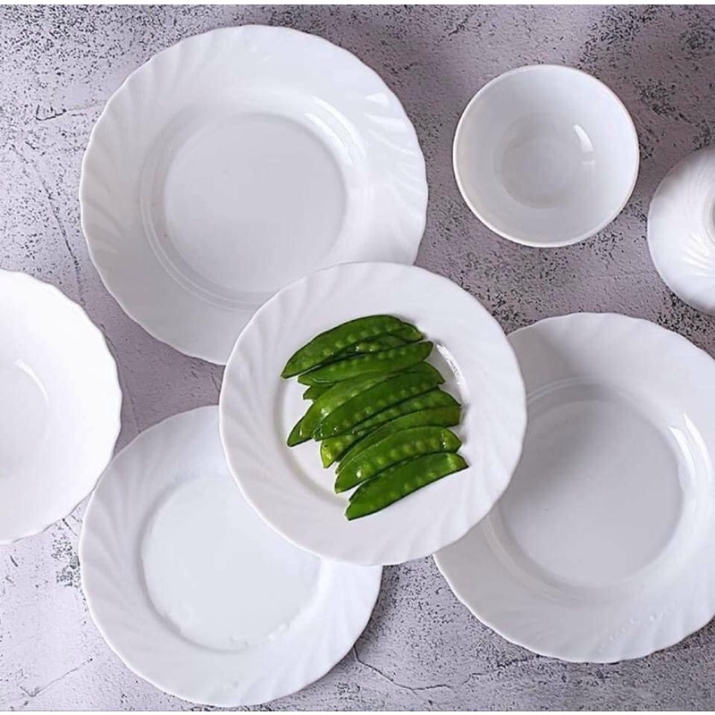 set 3 đĩa sứ Luminarc