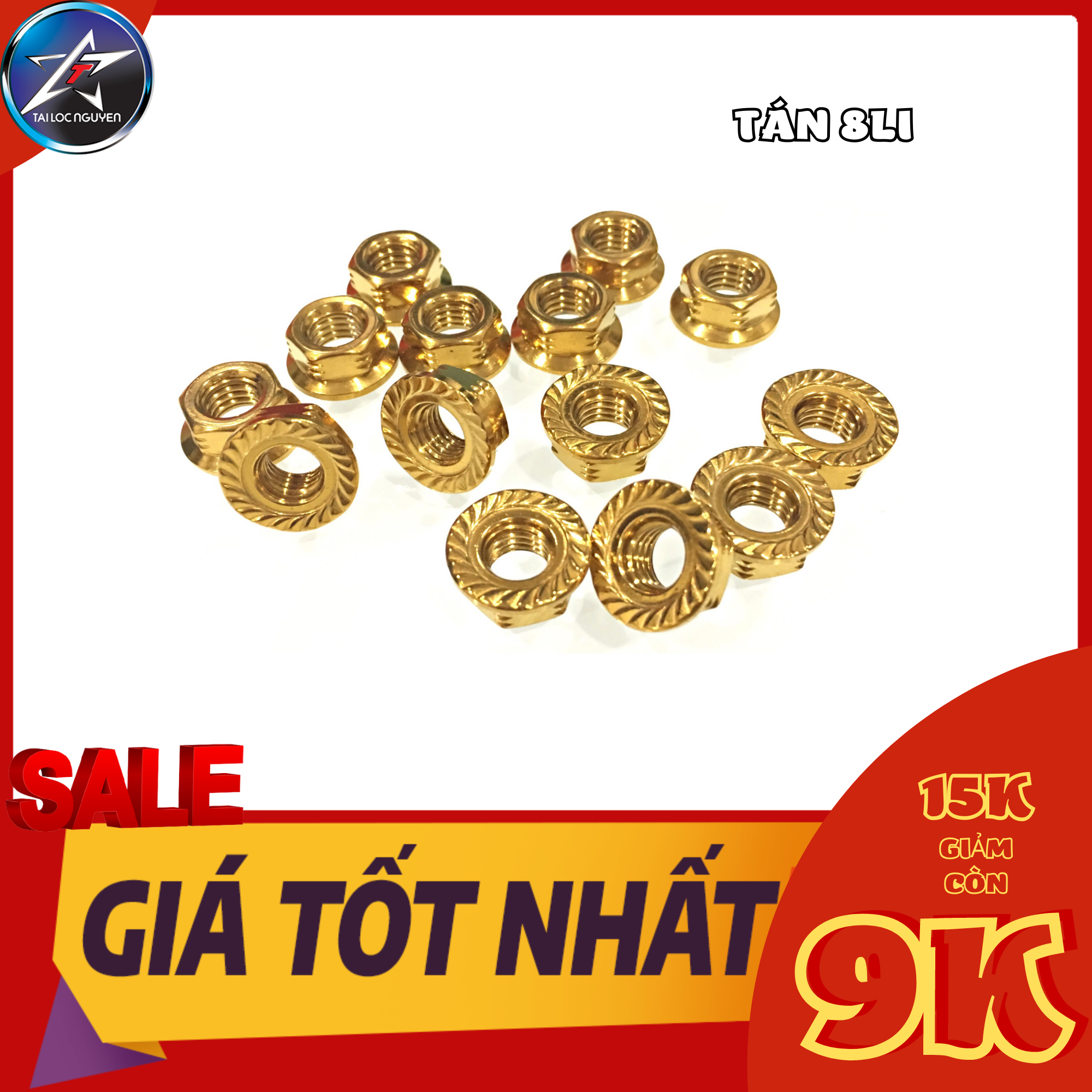 [HCM] [SALE] TÁN 8LY VÀNG THÁI HÀNG XỊN