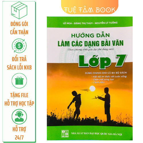 Sách - Hướng dẫn làm các dạng bài văn lớp 7