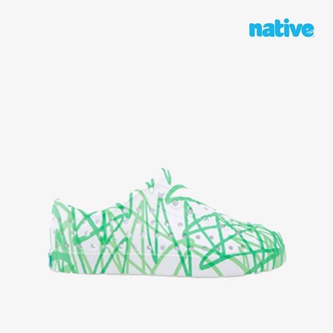 Giày lười trẻ em native jefferson print child