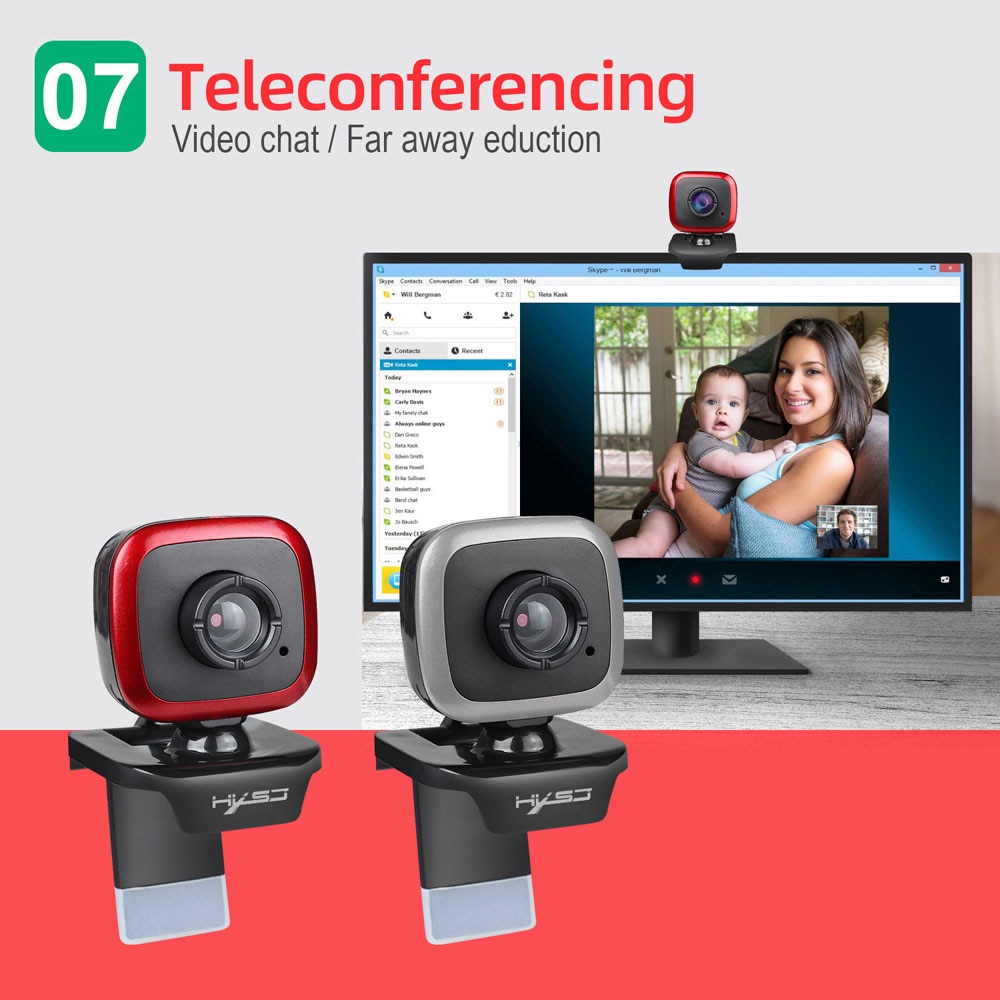 A849 USB Web Camera 480P Computer Camera Manual Focus Webcam With Sound-Absorbing Microphone For PC Laptop